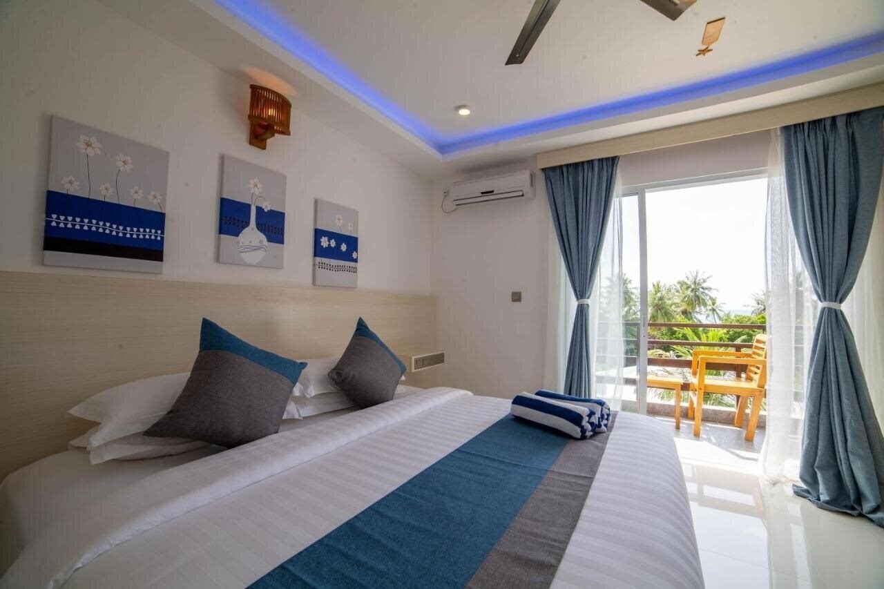 Вид Grand Beach Dhigurah Guest House гостиный двор